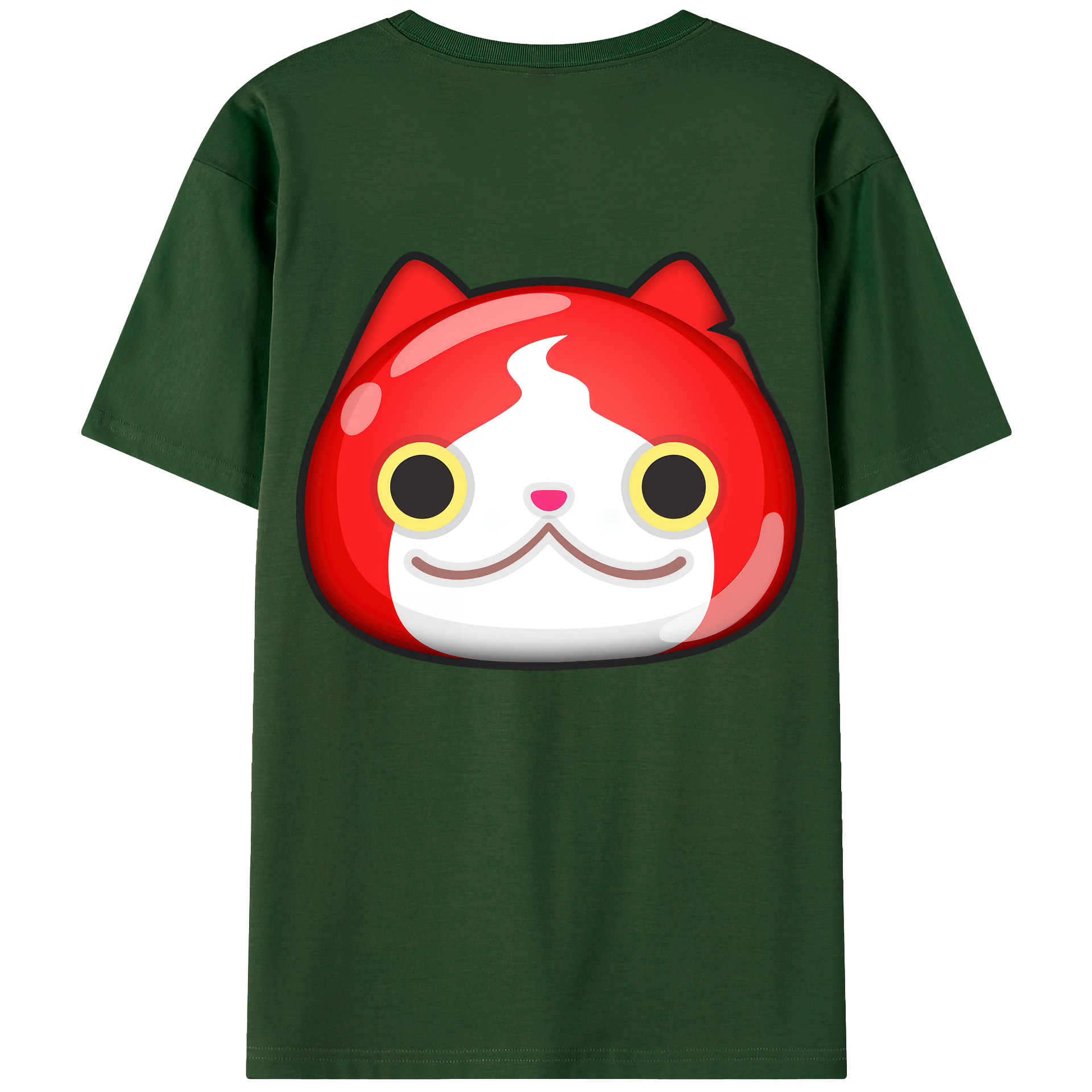 （画像用） 妖怪ウォッチ Yo-kai Watch 綿100％半袖Tシャツ（背面プリント）